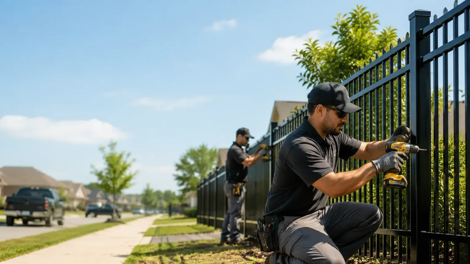 Metal Fence Installation in Ocean City, MD